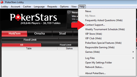 Pokerstars Support Email