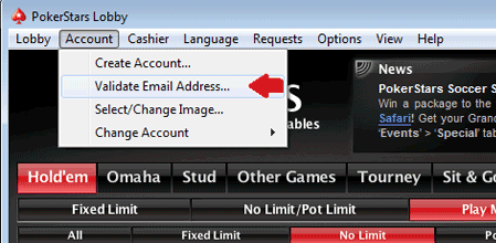 PokerStars Account Verification