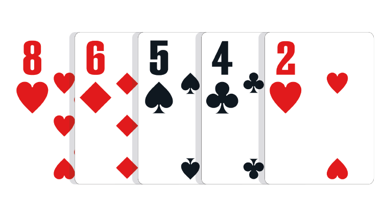 5 Card Poker Hands Chart