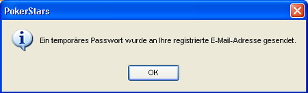 Pokerstars Pass Word
