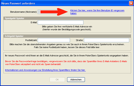 PokerStars User ID