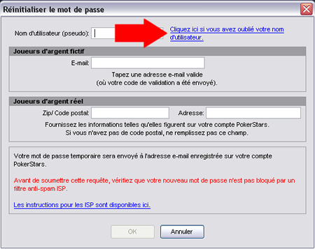 PokerStars User ID