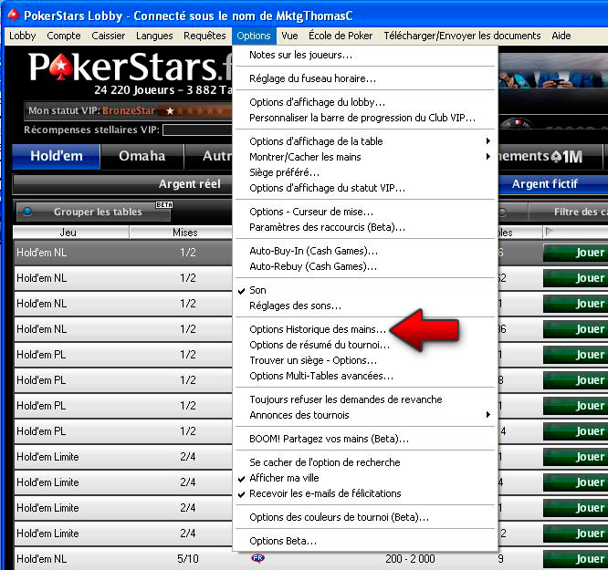 PokerStars Hand History