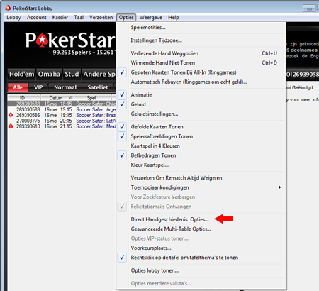 PokerStars Hand History