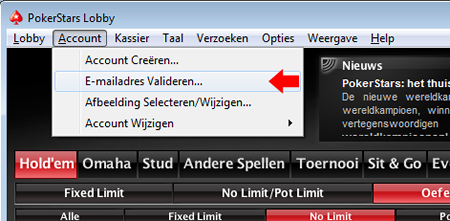 PokerStars Account Verification