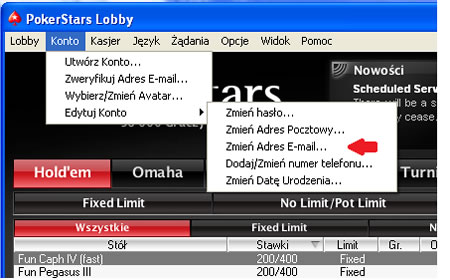PokerStars Email