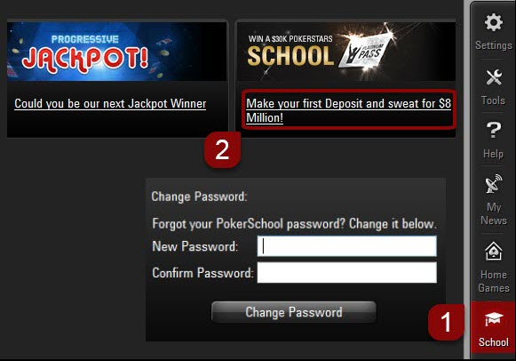 Pokerstars Poker School Online Password