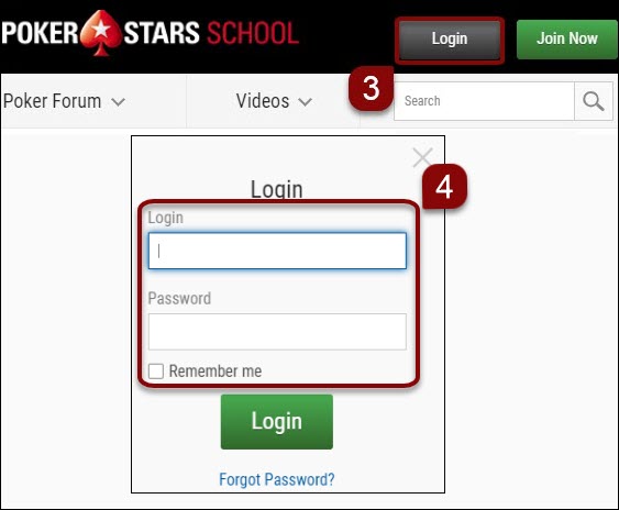 Pokerstars Poker School Online Password