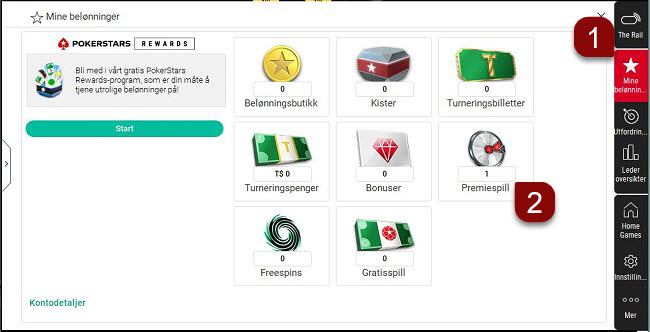 Følg disse trinnene for å bruke spillbillett på datamaskin