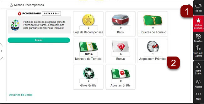 Passos que deverá seguir para usar seu Tíquete de Jogo no Computador