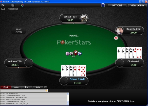 2-7 tripple draw