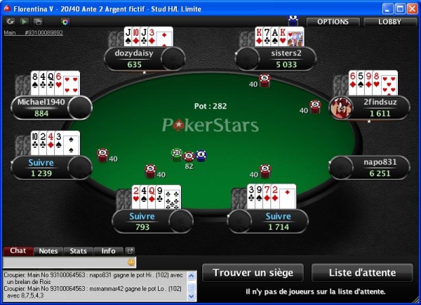 Seven Card Stud Hi/Lo