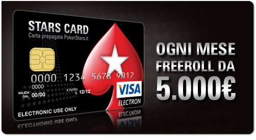 StarsCard Freeroll