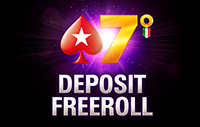 Deposit Freeroll