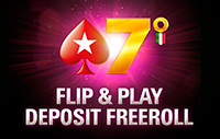 Flip and Play Deposit Freeroll