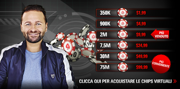 Raddoppia le tue chips virtuali!