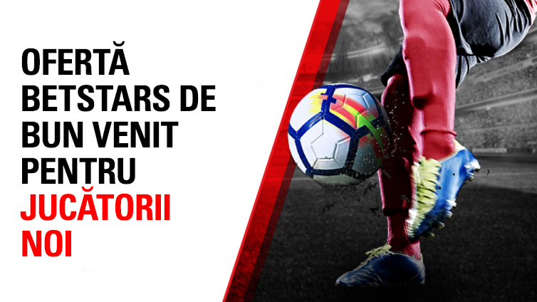 Ofertă BetStars de bun venit