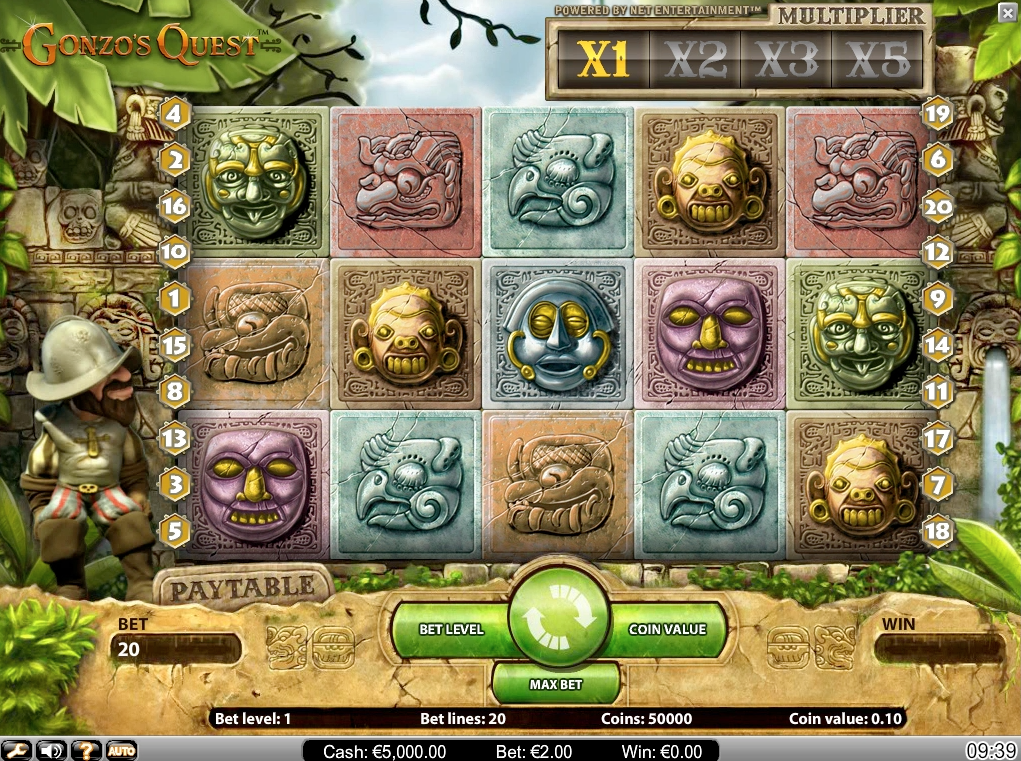 Gonzo's Quest Slot – Gameplay and Review