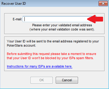 PokerStars User ID