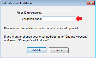 PokerStars Validation Code