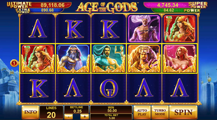 Slot Age Of Gods