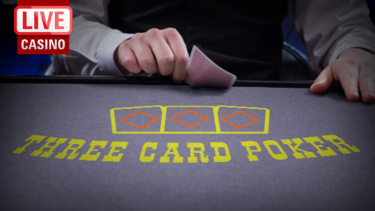 Three Card Poker live