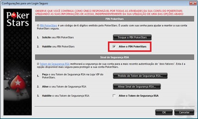 Enable Pokerstars pin