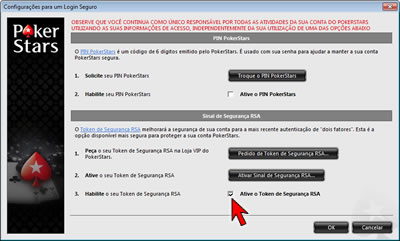 Login Security Settings Option