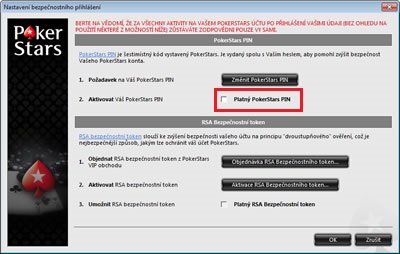 Disable Pokerstars pin