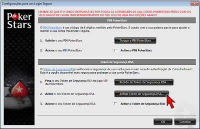 Login Security Settings Option