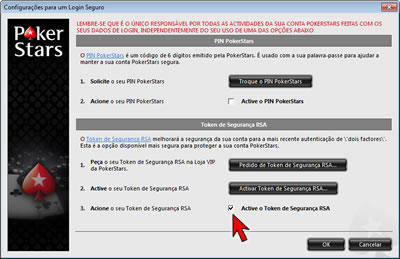 Login Security Settings Option