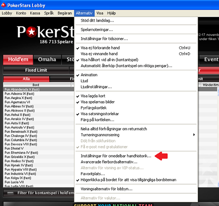 PokerStars Hand History
