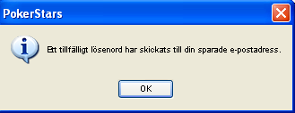 Pokerstars Pass Word